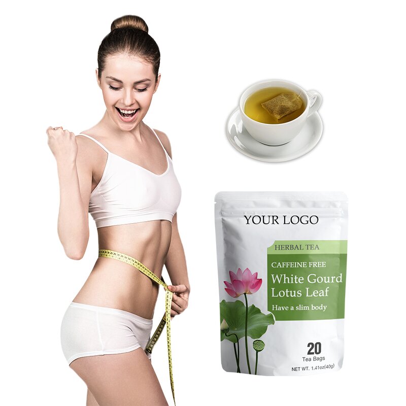 Detox Tea Manufacturer - Custom Herbal Slimming Dried Lotus Leaf White Gourd Fit Diet Tea