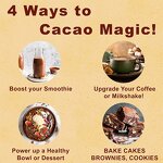 Cocoa Powder Manufacturer - Private Label Nootropic Caffeine Free Sugar Free Mushroom Cacao Powder