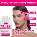 Skin Whitening Capsule Manufacturer - OEM Natural Lightening Anti Aging Collagen Skin Whitening
