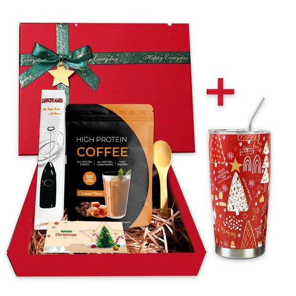 Holiday Gift Set Manufacturer - Christmas Package Women Men Festival Gift Sets Cup Milk Frother Holiday Labels