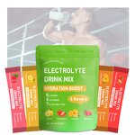 Electrolyte Powder Manufacturer - OEM All Natural Vegan Mixed Fruit Refreshing Hydration Drink Mix