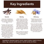 Coffee Alternative Manufacturer - Private Label Carob Barley Blend Vanilla Nut Chicory Powder Tea