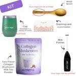 Collagen Milk Tea Powder Manufacturer - Beauty Chaga Reishi Instant Drink Mix Taro Smoothies