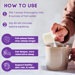 Sleep Drink Powder Manufacturer - OEM Relax Calming Magnesium L-Theanine GABA Calm Sleep Beauty