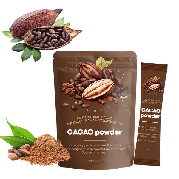 Cocoa Powder Manufacturer - Private Label 100% Natural Rich Magnesium Chocolate Tasted Drink