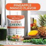Superfood Powder Manufacturer - Private Label Super Greens Pineapple Mango Mushrooms Probiotics Fiber