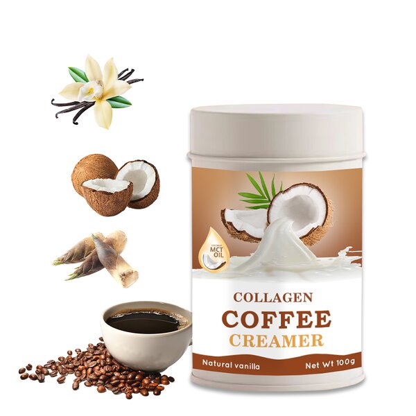 Coffee Creamer Manufacturer - Customized Logo Collagen Peptides Vanilla Coffee MCT Oil Coconut Collagen
