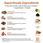 Mushroom Creamer Manufacturer - Real Mushrooms Functional Coconut Coffee Creamer Dairy-free Superfoods Adaptogens