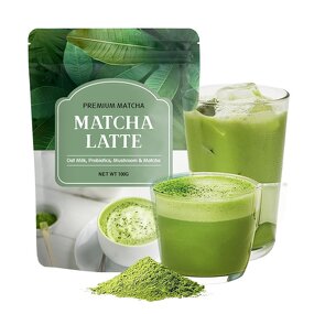 Matcha Latte Manufacturer - Private Label OEM Matcha Tea Oat Milk Instant Latte Mix Super Latte