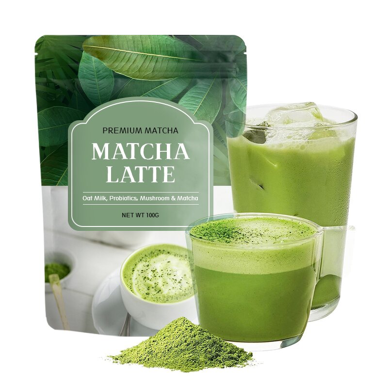 Matcha Latte Manufacturer - Private Label OEM Matcha Tea Oat Milk Instant Latte Mix Super Latte