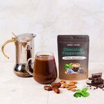 Coffee Alternative Manufacturer - OEM Caffeine Free Acid Free Cocoa Carob Energy Chocolate Peppermint
