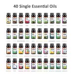 Kanho Top 20 Aromatherapy Diffuser Set 100% Pure Natural Ylang Ylang & Tea Tree Essential Oil 20/10ml Vial Collection