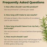 Hair Oil - Private Label Pure Rosemary for Revitalizing Strengthening Hair Treatment