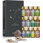 Essential Oil Set - 2025 Hot Sale Private Label 6 Organic Lavender Tea Tree with Gift Box