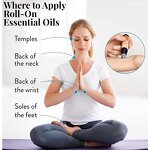 Massage Oil Roll on - Private Label Natural Pure 10ml Therapeutic for Skin