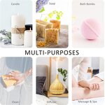 Essential Oil Set - Top 6 Geranium Tea Tree Orange for Diffuser Home Fragrance Massage