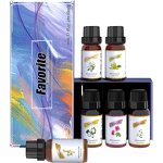 Essential Oil Set - Sweet Orange Eucalyptus Tea Tree Olive Lavender Camellia for Aromatherapy Perfume