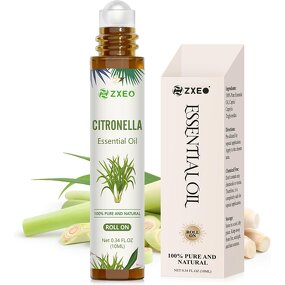 Frankincense & Myrrh Roll-On - Soothing Body Pain Deep Earthy Scent 10ml