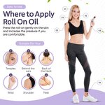 Lavender Oil Roll on - 100% Pure for Skin Sleep Headaches Relaxation 10ml