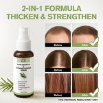 Hair Oil - Private Label Organics Pure Rosemary Mint for Scalp Strengthening
