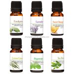 Essential Oil Set - 6 Pack 10ml Therapeutic Grade Gift Set