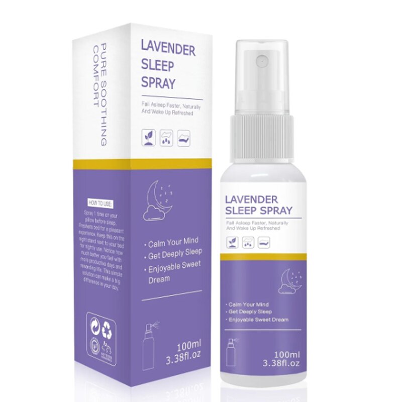 Pillow Spray - Private Label for Deep Sleep Natural Lavender Linen Mist