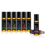 Frankincense & Myrrh Roll-On - Soothing Body Pain Deep Earthy Scent 10ml