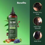 Rosemary Essential Oil - 100% Undiluted for Hair Growth Scalp Massage Anti Hair Loss