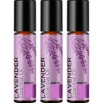 Lavender Oil Roll on - 100% Pure for Skin Sleep Headaches Relaxation 10ml