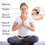 Frankincense & Myrrh Roll-On - Soothing Body Pain Deep Earthy Scent 10ml