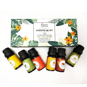 Floral Essential Oil Set - Premium Pure Natural for Home Diffuser Lavender Rose Jasmine