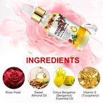 Rose Massage Oil - Wholesale Natural Raw 100ml for Face Hair Body Square Bottle