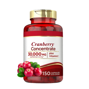 Cranberry Fruit Extract Capsules Manufacturer - Cosmetic Raw Material 50:1 Cranberry Powder