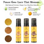 Lace Tint Mousse Manufacturer - Private Label Hair Extension Tools 100ml Light Brown Wig Glue Styling