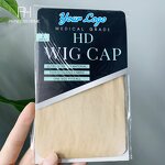 Wig Cap Manufacturer - Custom Logo One Size Fits All Strong Elastic Invisible HD 2pcs/bag