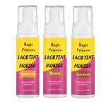 Lace Tint Spray Manufacturer - Private Labels 200ML Dark Brown Hair Color Natural Dye Wig Tools