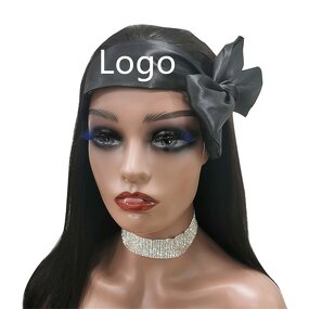 Hair Wrap Manufacturer - Custom Logo Silk Head Band Edge Wrap Satin Scarf Wig Grip Lace Frontal