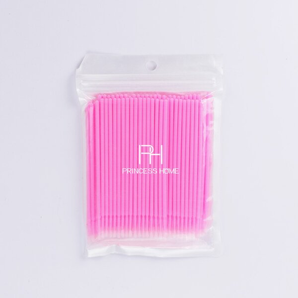 Eyelash Brush Manufacturer - 100pcs Disposable Applicator Micro Swab Eye Lash Makeup Tools