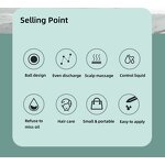 Scalp Oil Applicator Manufacturer - Mini Massage Comb Anti-hair Loss Liquid Guide Hair Growth Care