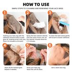 Lace Cleanser Foam Manufacturer - Hot Selling Private Label 100/200ml Fast Gentle Renew Wig Hair System