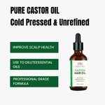Castor Oil Manufacturer - Private Label 60ML 100% Natural for Hair Growth Skin Care