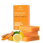 Turmeric Soap Manufacturer - Wholesale Custom Logo Deep Cleansing Moisturizing Anti Acne Whitening 100g