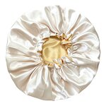 Hair Bonnet Manufacturer - Your Logo Double Layer Custom Designer Women Hair Wraps Sleep Satin