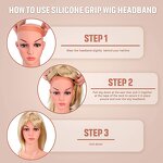 Wig Grip Headband Manufacturer - Elastic Non Slip Silicone Breathable Lightweight Secure Wig Wear