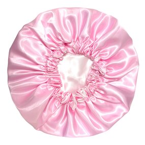 Hair Bonnet Manufacturer - Your Logo Double Layer Custom Designer Women Hair Wraps Sleep Satin