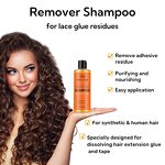 Lace Cleanser Foam Manufacturer - 2025 New Custom Dirt Residue Shampoo 118ml Lace Frontal Wig Cleanser