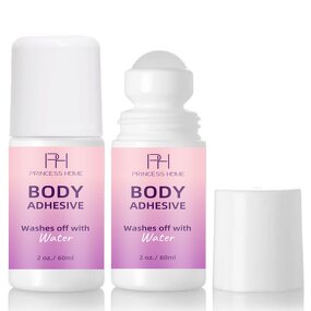 Body Adhesive Glue Manufacturer - Customized 2oz Gentle Skin-friendly Transparent Invisible Waterproof Clothes