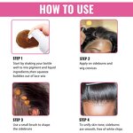 Lace Tint Spray Manufacturer - Private Labels 200ML Dark Brown Hair Color Natural Dye Wig Tools