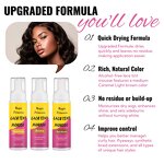 Lace Tint Spray Manufacturer - Private Labels 200ML Dark Brown Hair Color Natural Dye Wig Tools