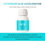 Hair Extension Glue Activator Manufacturer - Custom Logo 50ml Professional Fast Drying Rose Scented